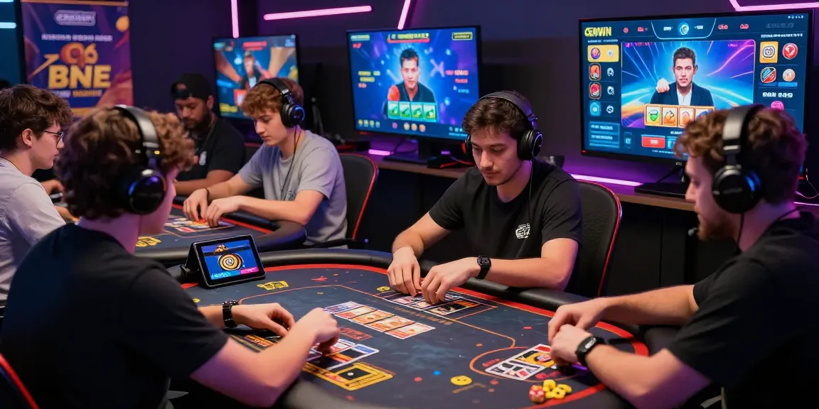 Players engaging in intense gameplay on https://gemwin.pics/ showcasing vibrant online gaming features and card games.