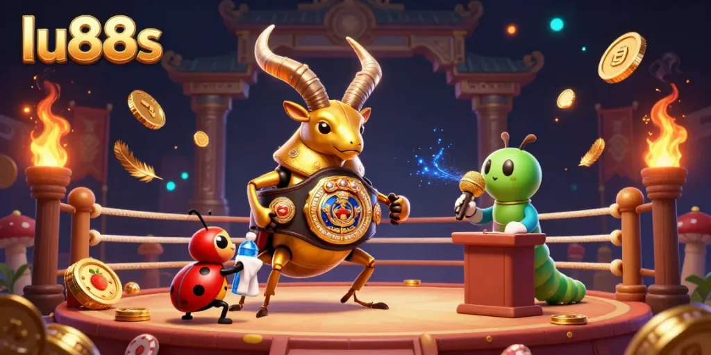 Experience thrilling action at lu88s with vibrant characters in a dynamic casino setting.