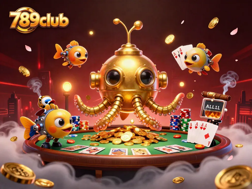 Engage with 789club's thrilling gaming experience featuring an enchanting underwater scene.