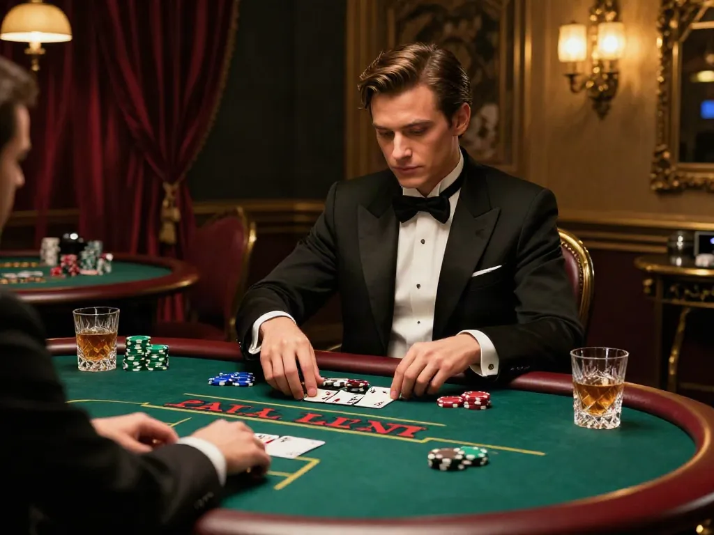 Luxury online casino gaming experience at rokok88 with mafia theme.
