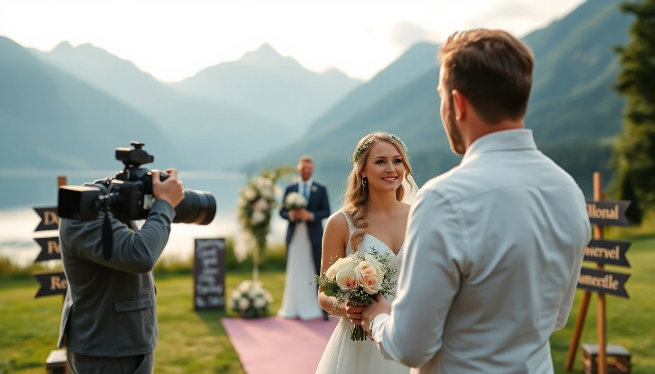 Hochzeitsfotograf Schliersee fängt emotionale Momente bei einer Hochzeitszeremonie am traumhaften Schliersee ein.