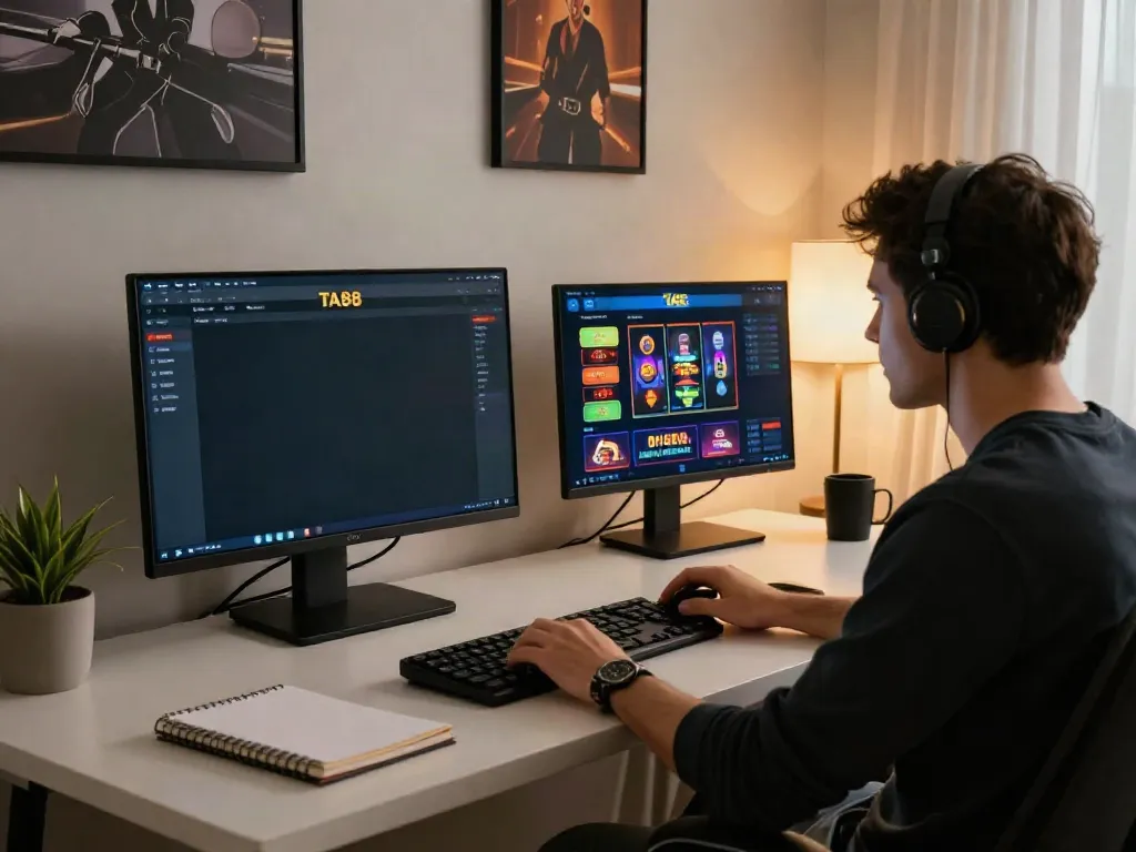 Explore the engaging online gambling experience at https://ta88.network/, showcasing a user-friendly interface and diverse gaming options.