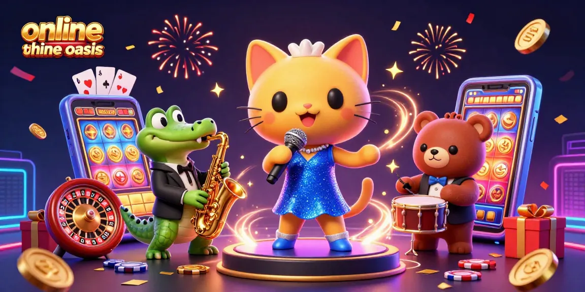 Experience the excitement of an online casino ohne oasis with vibrant characters and engaging games.